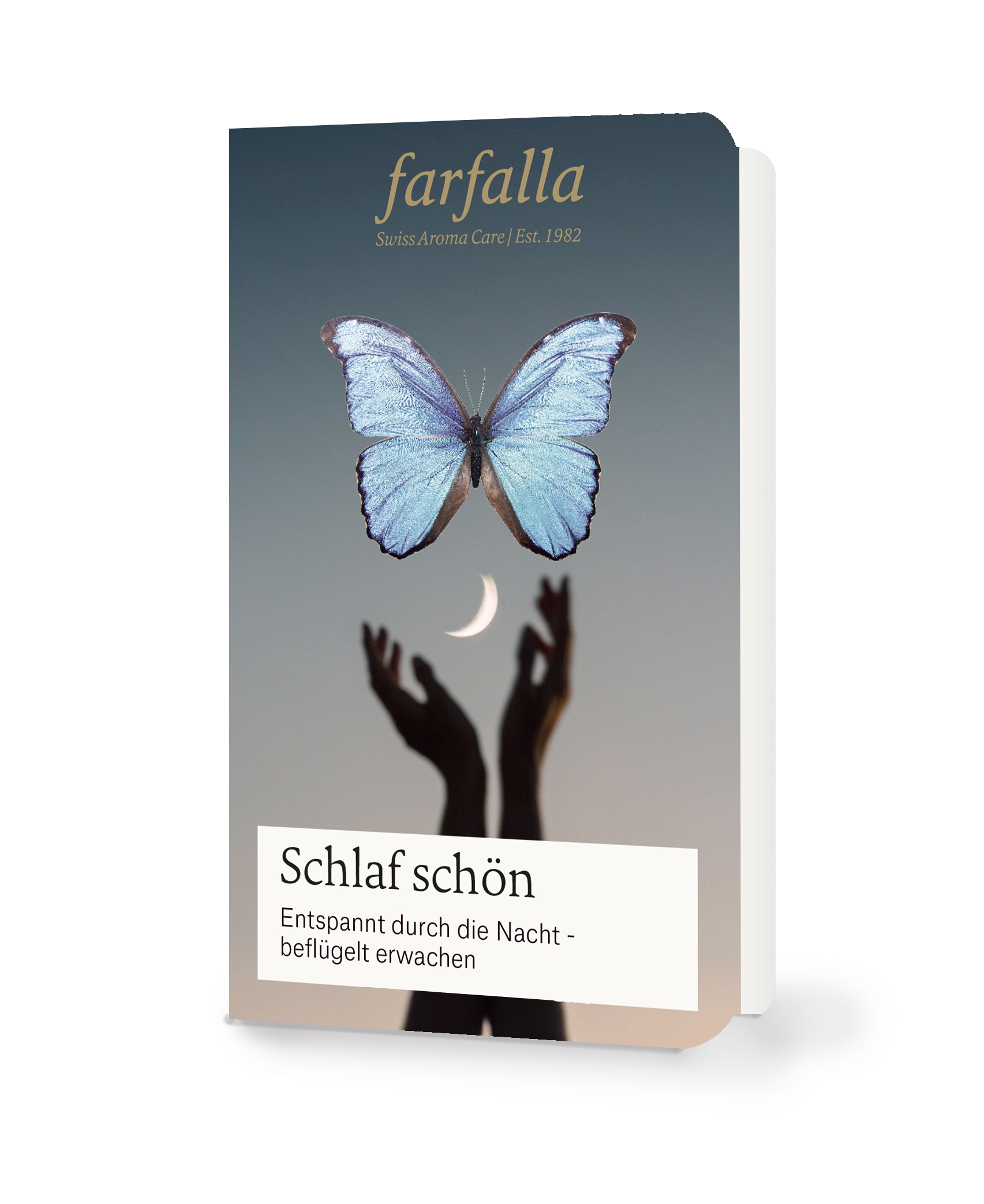 Probe Kissenspray Gute Nacht Schlaf schön mit Schweizer Aromatherapie, Bio ätherischen Ölen, vegane Rezeptur, Galerie Position 1