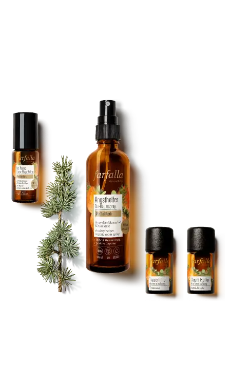 farfalla ätherische Öle und Raumspray mit Tannenzweig, Galerie Position 1, Schweizer Aromatherapie und zertifizierte Naturkosmetik