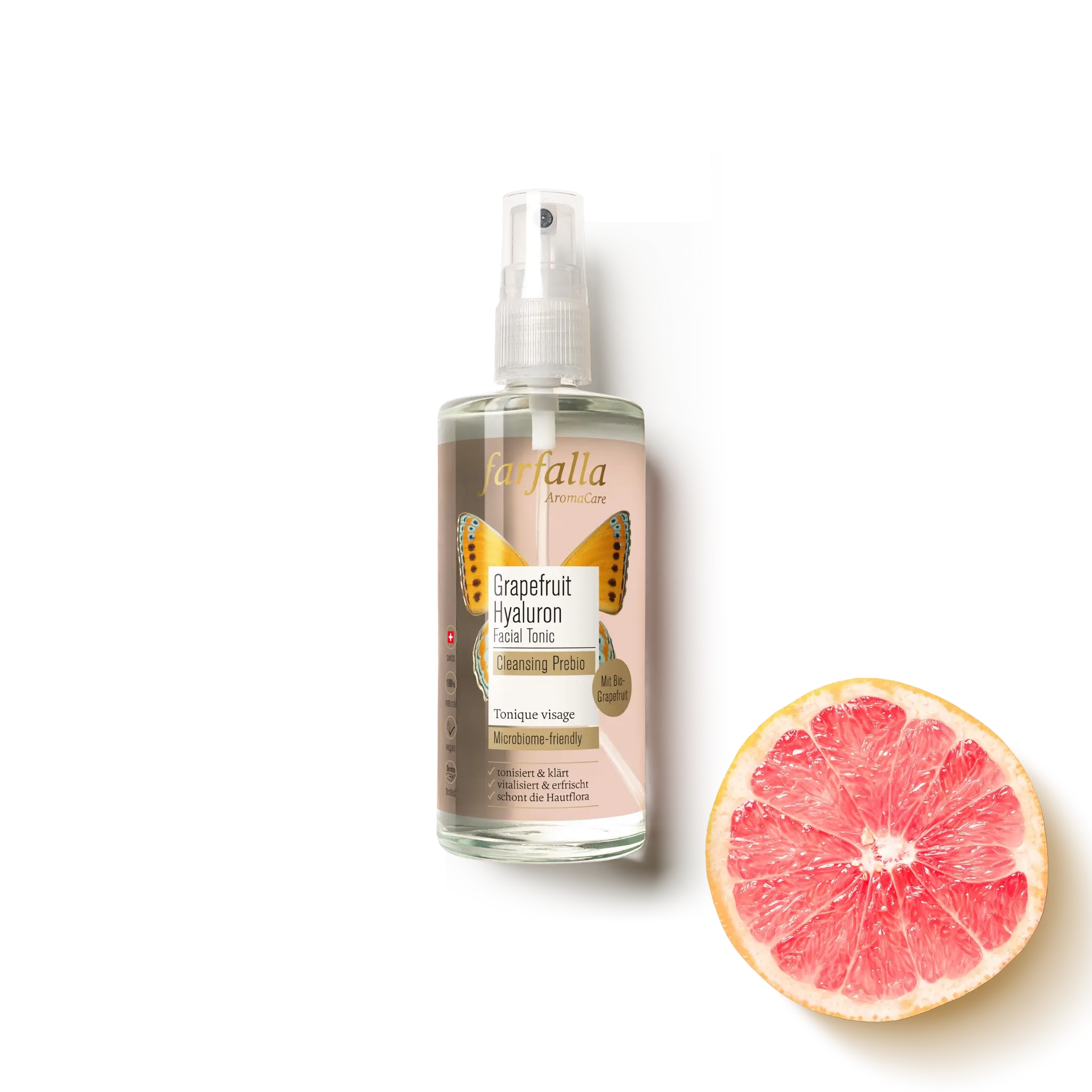 Soft Cleansing Foam Grapefruit Cleansing Prebio – farfalla.eu