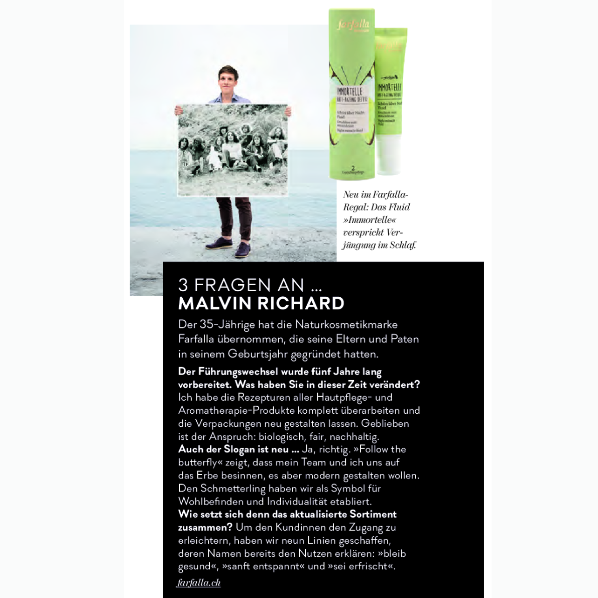 3 Questions for Malvin Richard